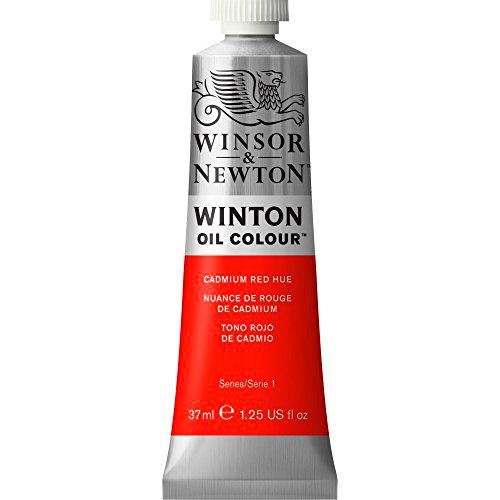 Winsor &amp; Newton Winton - Tubo óleo, 37 ml, tono rojo de cadmio