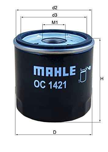 MAHLE OC 1421 - Filtro de aceite