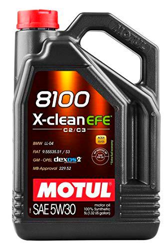 Aceite lubricante para Motor Motul 8100 X-Clean EFE C2/C3 5 W-30, 6 L