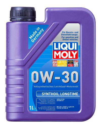 Liqui Moly 1171 Synthoil Longtime 0W-30 - Aceite antifricción sintético para Motores de automóviles de 4 Tiempos (1 L)