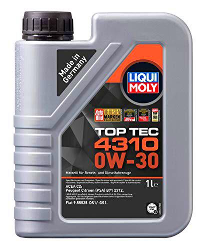 Liqui Moly 3735 Top Tec 4310 0 W-30 Aceite de Motor, 1 L