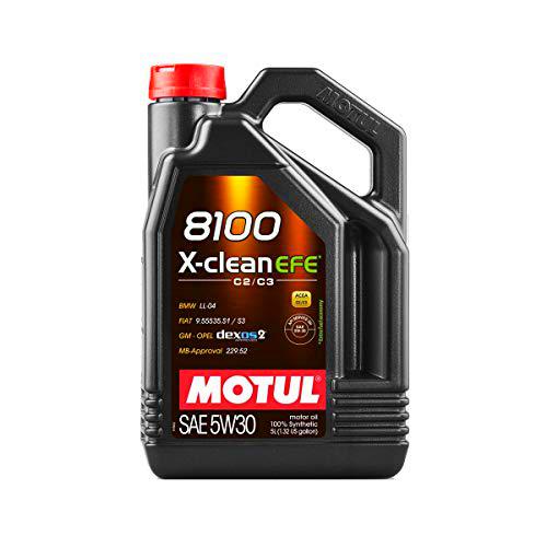 Motul 8100 X-CLEAN EFE 5W30 - Aceite de motor, 5 L