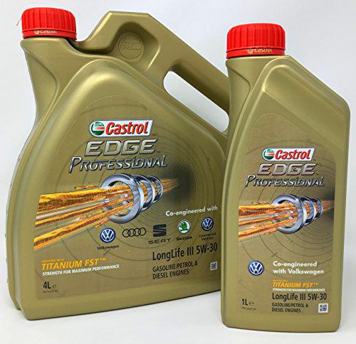 Castrol Aceite para Motor Edge Professional LongLife III 5W-30