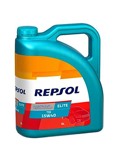 Repsol RP135Y55 Elite Tdi 15W40 15W-40 Aceite de Motor para Coche, 5 L