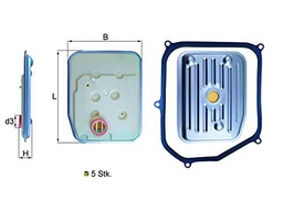 Siervo HX 147 kit de aceite