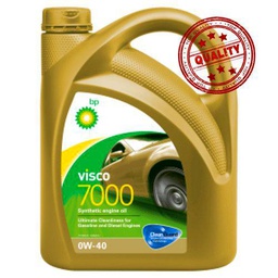 BP VISCO Aceite DE Motor para Coches 7000 5W40 4L