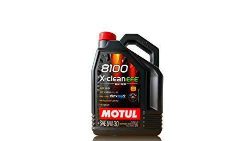 Motul 8100 X-CLEAN EFE 5W30 - Aceite de motor, 5 L