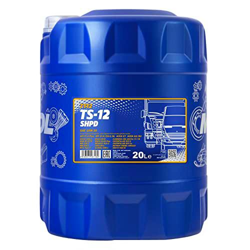 MANNOL TS de 12 shpd 10 W de 30 API CG de 4/CF de 4/CF/SL motorenöl, 20 L