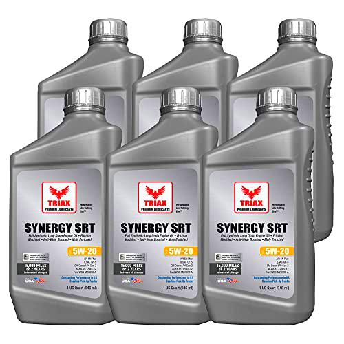 TRIAX Synergy SRT 5W-20 Aceite de Motor de éster y PAO Totalmente sintético: SN +