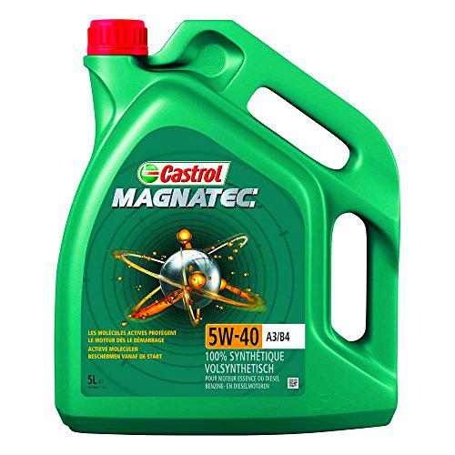 Castrol MAGNATEC Aceite de motor 5W-40 A3/B4 5L (Sello inglés)