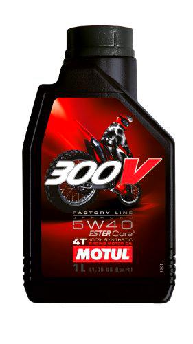 MOTUL 300V 4T Factory Line 104 134 Off Road, 5W-40, 1 L