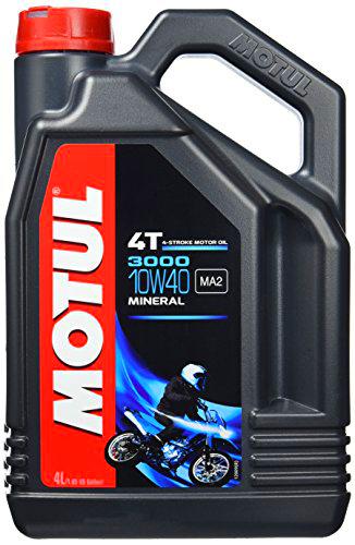 MOTUL 107693 3000 4T, 10 W-50 de 40, 4 L