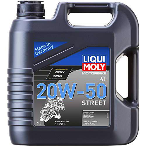 Liqui Moly 1696 - Aceite de motor, 4T, 20W-50 Street