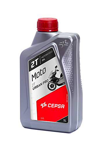 CEPSA MOTO 2T URBAN PRO 1L - Lubricante de tecnología sintética para motos y scooters