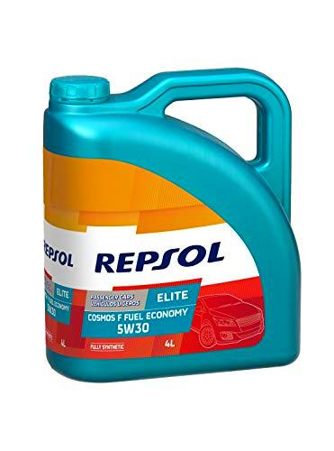 Repsol RP141F54 Elite Cosmos F Fuel Economy 5W-30 Aceite de Motor para Coche, 4 L