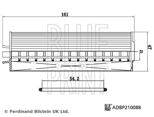 Blue Print Filtro de aceite ADBP210088