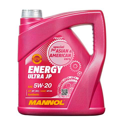 MANNOL Energy Ultra JP 5 W de 20 API SN motorenöl, 1 L