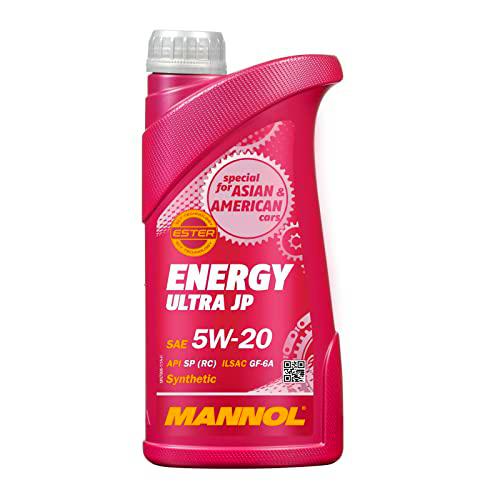 MANNOL Energy Ultra JP 5 W de 20 API SN motorenöl, 1 L