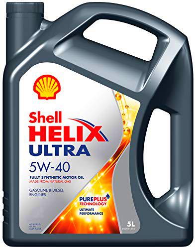 Shell Helix Ultra 5w-40 Aceite de motor totalmente sintético, 5 litros