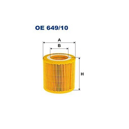 Filtron OE649/10 Bloque de Motor