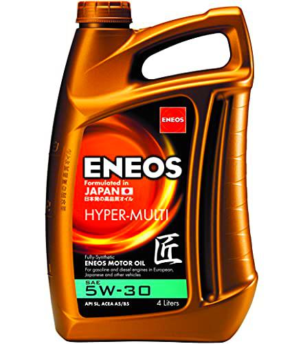 ENEOS Aceite de motor 5W30 HYPER MULTI, 4L - Aceite de motor para coche