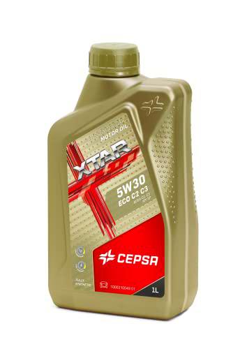 CEPSA XTAR Eco 5W30 Eco C2 C3 1L - Lubricante sintético para vehículos híbridos