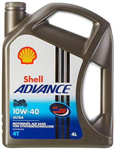 Shell Advance Ultra 4T 10 W de 40/4 litros de bidón