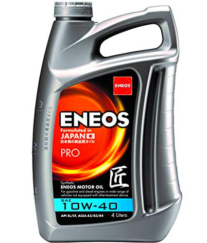 Aceite de motor ENEOS 10W40&quot;PRO&quot; 4L - Aceite de motor para coche