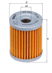 Knecht OX 407 Filtro de aceite