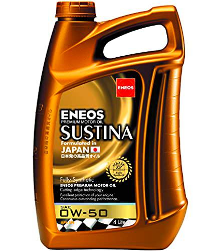 ENEOS 0W50&quot;SUSTINA&quot; 4L Aceite de motor - Aceite de motor para coche