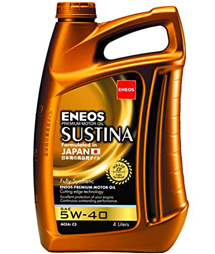 ENEOS 5W40&quot;SUSTINA&quot; 4L aceite de motor - Aceite de motor para coche