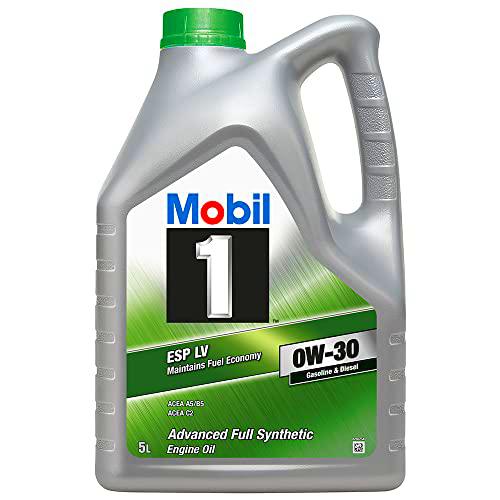 MOBIL-1 ESP LV 0W30 bidón 5 litros aceite motor coche ACEA A5/B5 ACEA C2 API SN/SL MB 229.61 EM154320