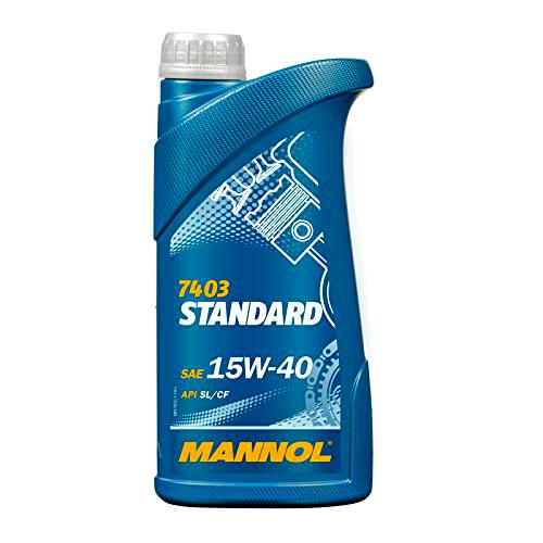 MANNOL 10215300100 estándar 15 W40 SL/CF 1 L