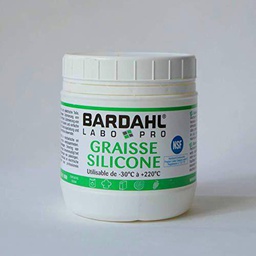 Bardahl 1688 Graisse - Grasa de Silicona (500 g), Transparente