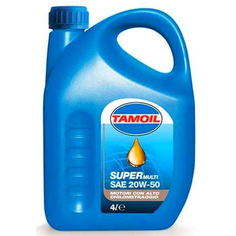 TAMOIL 9570 Aceite para Coche SuperMulti 20 W50 lt. 4 