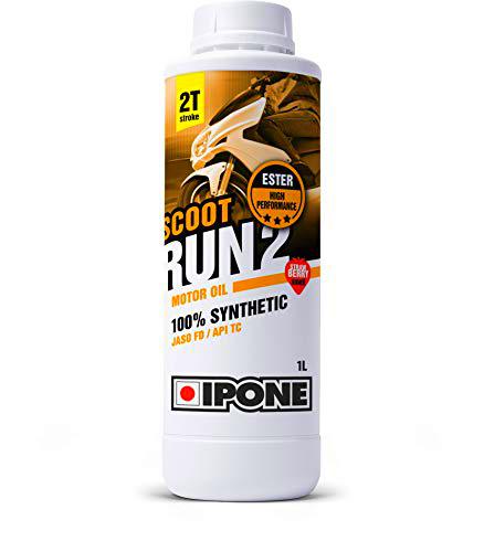 Ipone Scoot Run 2 800117 - Aceite para Motor de 2 Tiempos de Alto Rendimiento