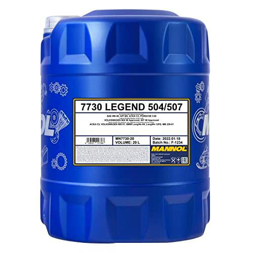 MANNOL Legend 504/507 20 litros