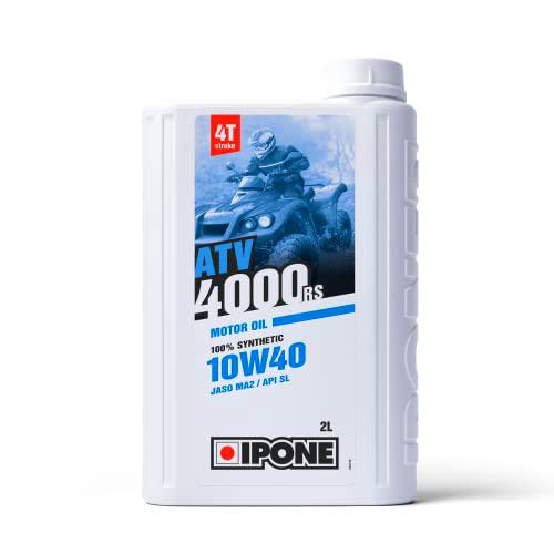 Ipone 800377 Aceite de Motor ATV 4000 4 Tiempos sintético Plus 10W40 ATV