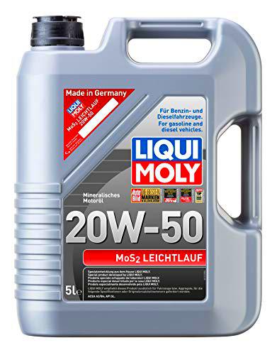 Liqui Moly 1212 MoS2 Leichtlauf 20W-50, BOOKLET, 5 L