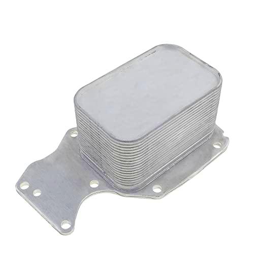 Frankberg Enfriador de aceite de motor compatible con F20 F21 F23 F22 F87 F34 F30 F80 G20 G80 F31 F33 F83 F32 F82 F36 F90 G30 G31 G32 G11 G12 G12 F97 G01 F98 G02 1.5L-2.0L Gasolina 2014 presente.