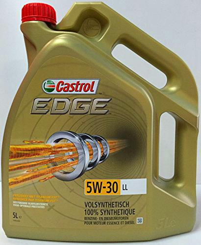 Castrol - Edge 5w30 Titanium Nueva versión 5 l, 100% Fibra Hueca.