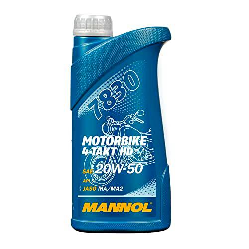 MANNOL 7830 Motor Bike de 4 del HD API SL, 1 L