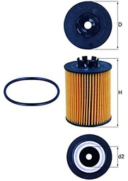 Siervo Ox 173/2d Motor bloques