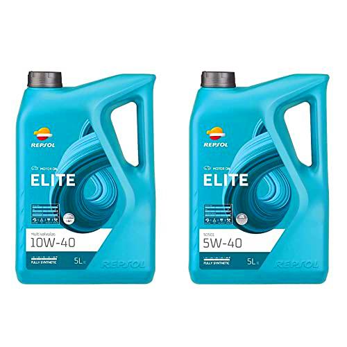 REPSOL Elite Multiválvulas 10W-40 Aceite De Motor Para Coche