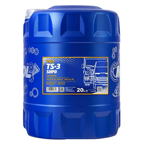 MANNOL TS de 3 shpd 10 W de 40 API CH de 4/CG de 4/CF de 4/SL motorenöl, 10 L