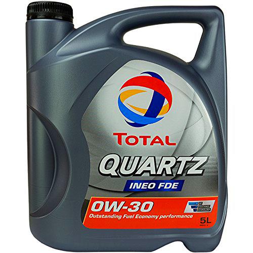 Aceite para motor Quartz Ineo FDE 0W-30, 5 litros