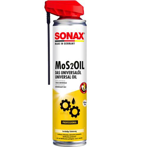 SONAX MoS2Oil (400 ml) Aceite universal con EasySpray | N.º 03394000