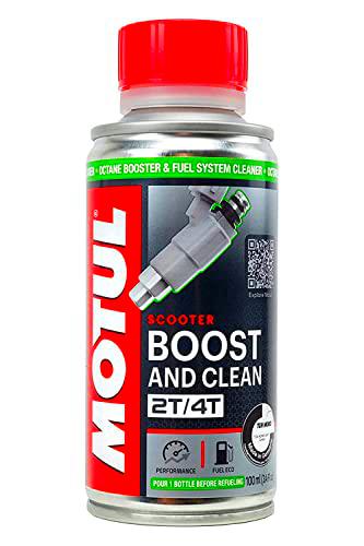 MOTUL Aditivo de Combustible Scooter 2T/4T Boost and Clean Scooter 100 ml