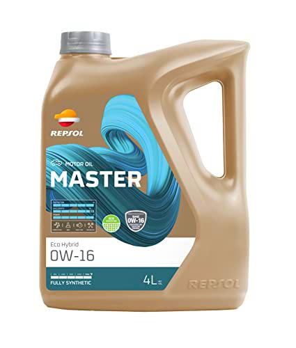 REPSOL lubricante sintético para coche MASTER ECO HYBRID 0W-16 4L