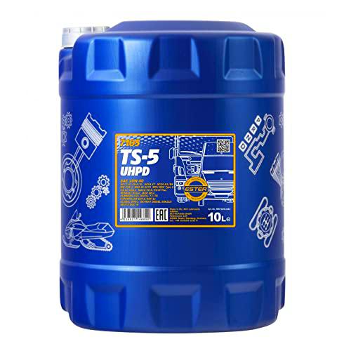 MANNOL TS de 5 uhpd 10 W de 40 API Ci de 4/CH de 4/CG de 4/CF de 4/SL motorenöl, 5 L